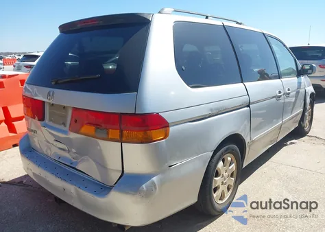 2002 Honda Odyssey Ex-L from USA, damaged, VIN 2HKRL18982H533405